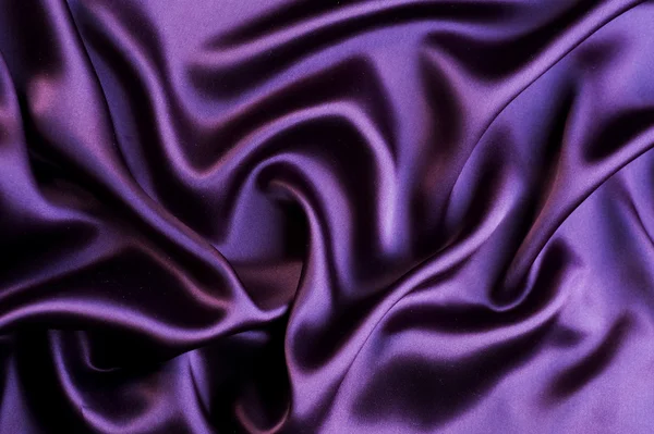 Krásné módní fialové hedvábí — Stock fotografie