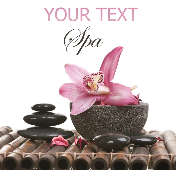 Spa Stone Massage — Stock Photo, Image
