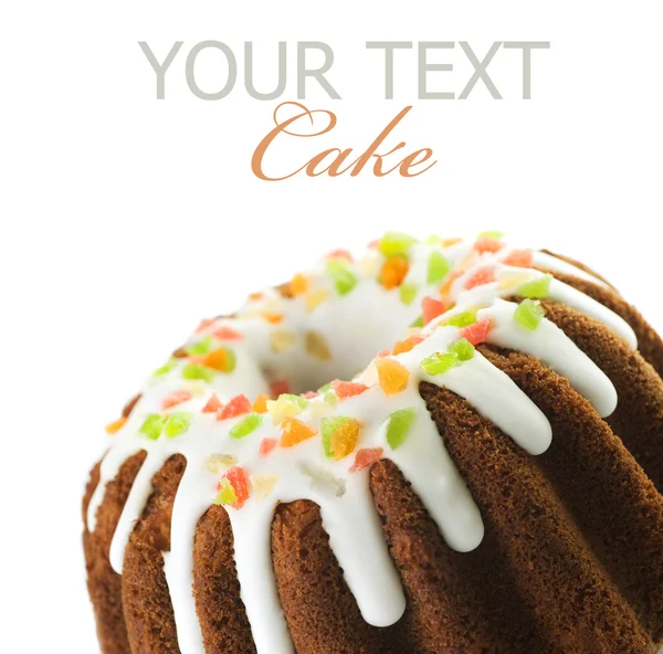 Närbild av tårta — Stockfoto