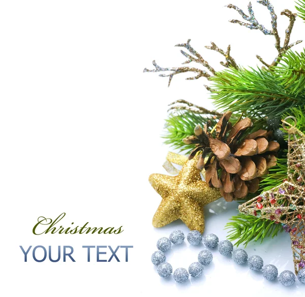 Christmas Decoration Border — Stock Photo, Image