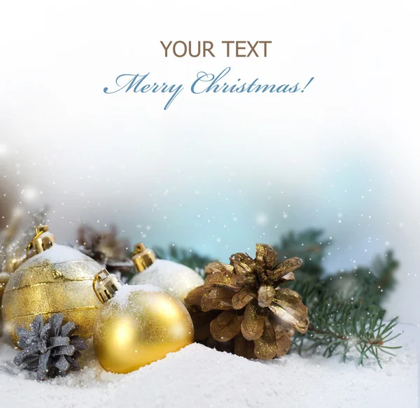 크리스마스 선물 카드 — 스톡 사진