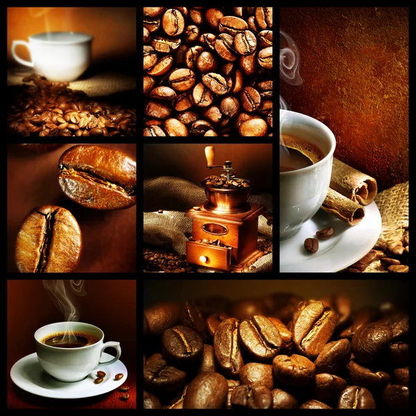 Collage de café — Foto de Stock