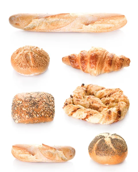 Bakkerij brood set — Stockfoto