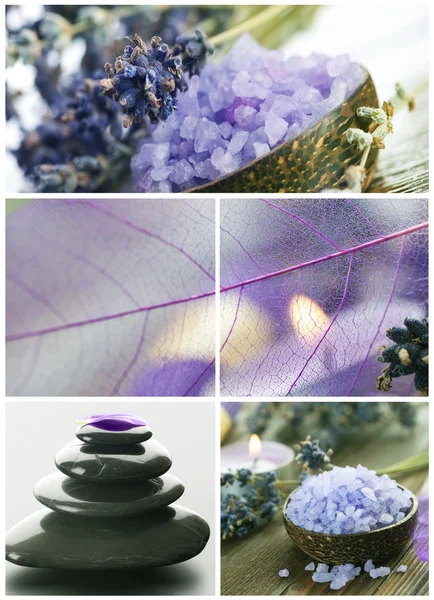 Beautiful Spa Collage — Stock Photo, Image