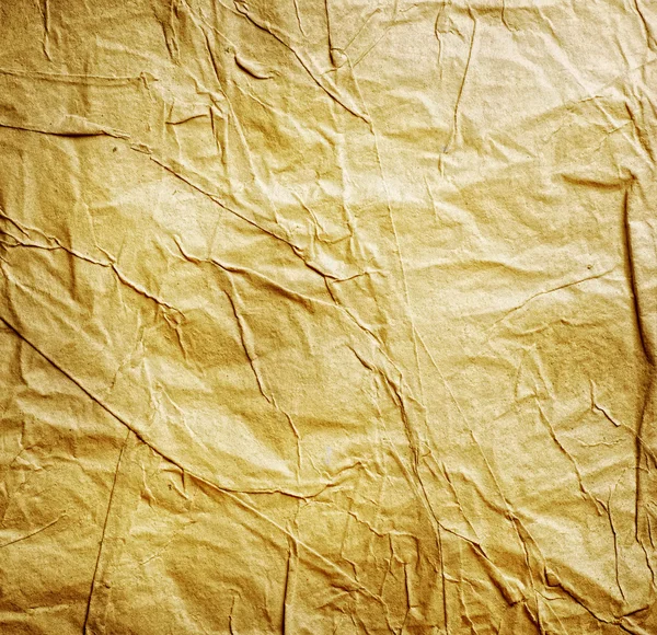 Yaşlı buruşuk kağıt — Stok fotoğraf