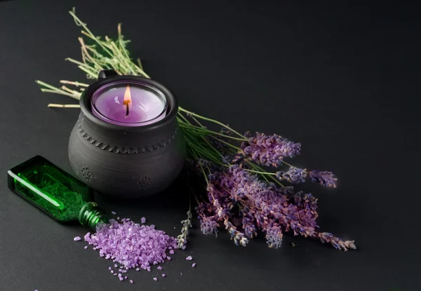Lavendel Kosmetik — Stockfoto