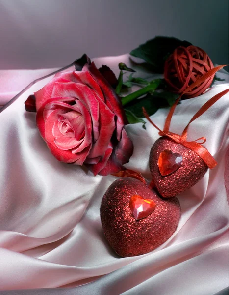 Фон Святого Валентина с копировальным пространством — стоковое фото