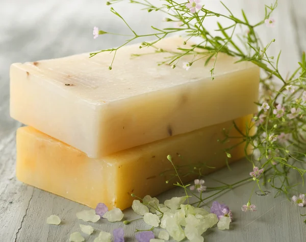Handmade Soap. Spa Products — Stock Photo, Image