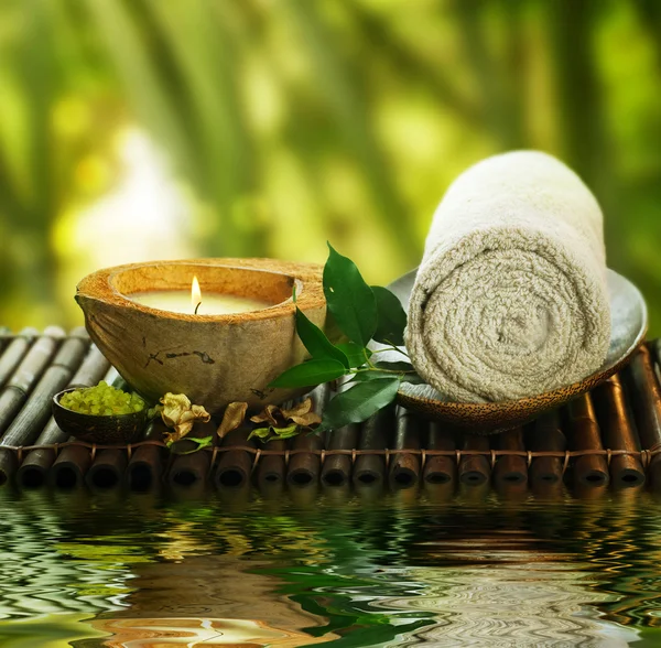 Spa Setting Outdoor — Stock Photo, Image