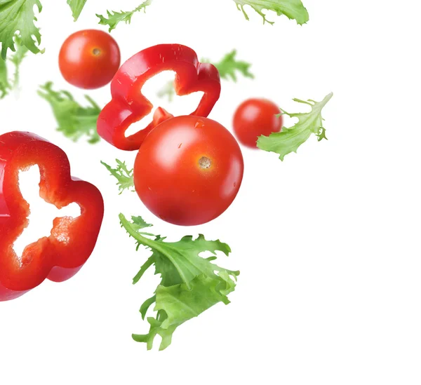 蔬菜沙拉。健康饮食概念 — 图库照片