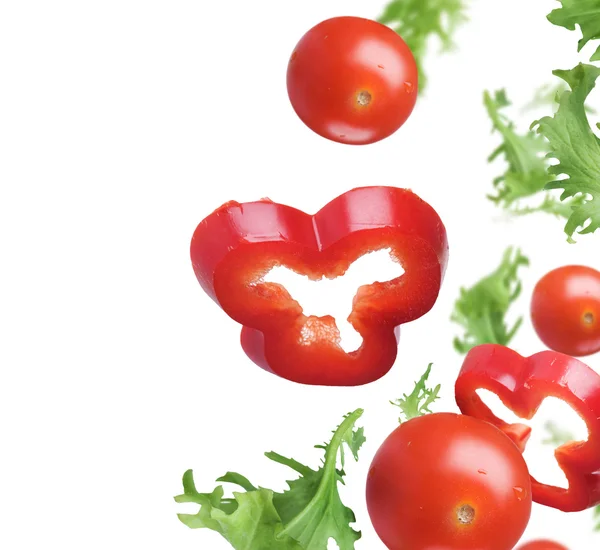 Fresh Vegetable Over White — Stock Photo, Image