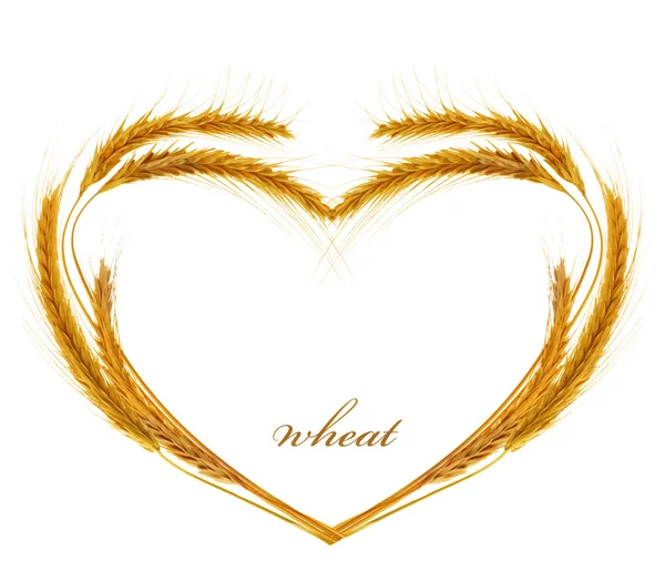Corazón de trigo —  Fotos de Stock
