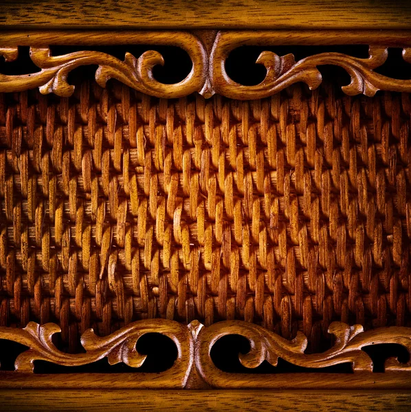 Ratanový nábytek detail.abstract pozadí — Stock fotografie
