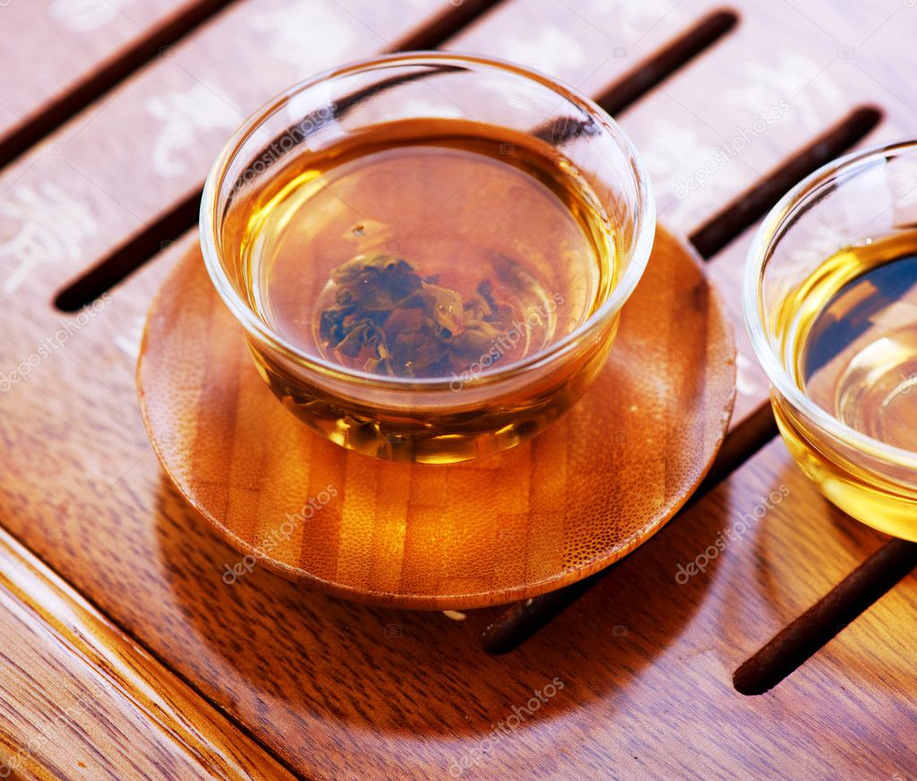 Chinese Tea .Traditional Ceremony — Stock Photo © Subbotina 10682092