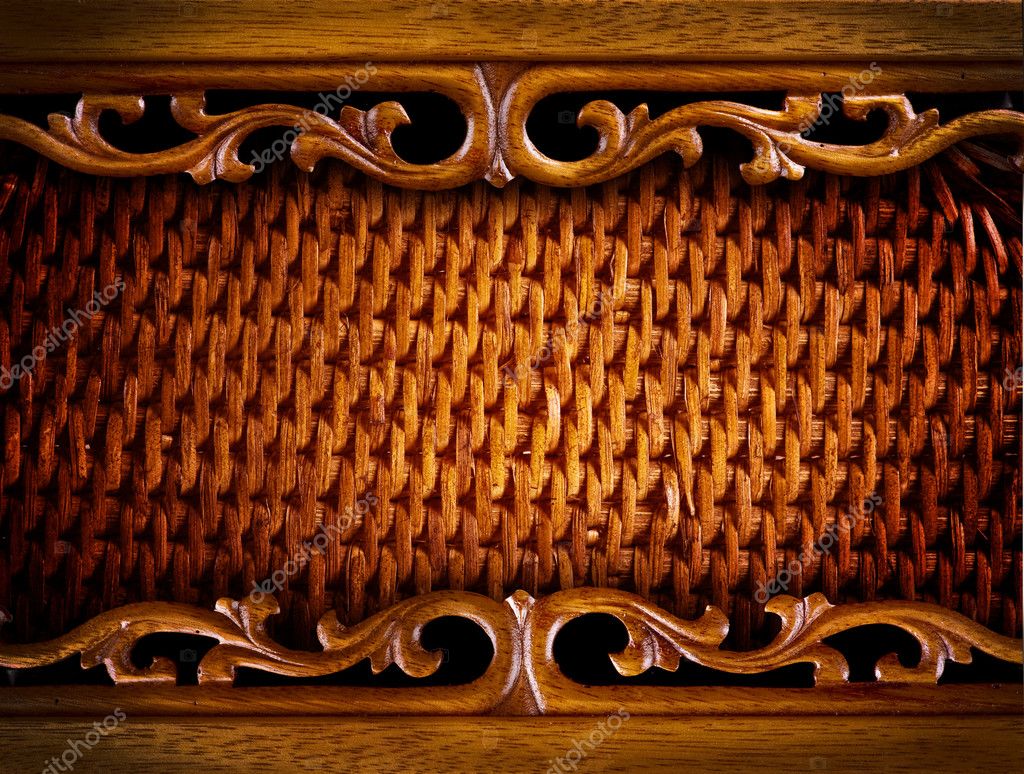 Muebles de ratán Detail.Abstract Fondo: fotografía de stock © Subbotina