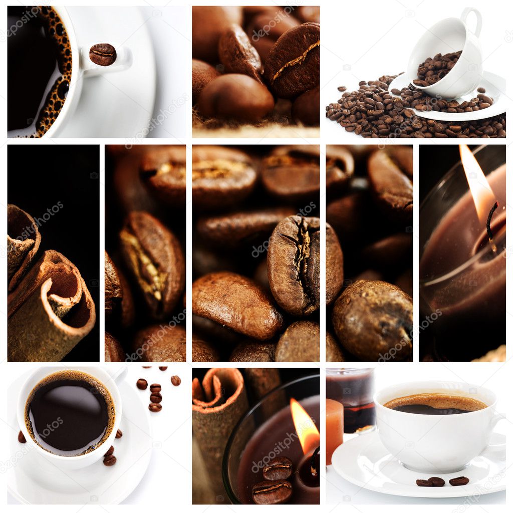 Beautiful Coffee Collage