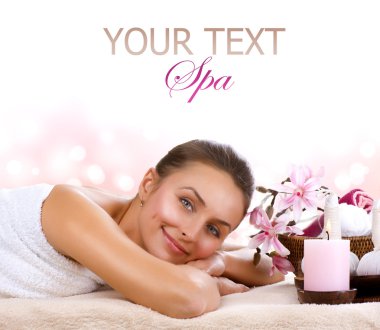 Spa Woman.Day Spa clipart