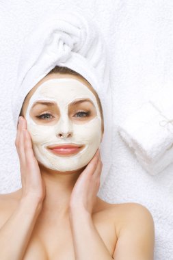 Spa Facial Mask clipart