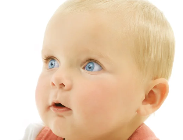 Bebek kız yüz — Stok fotoğraf