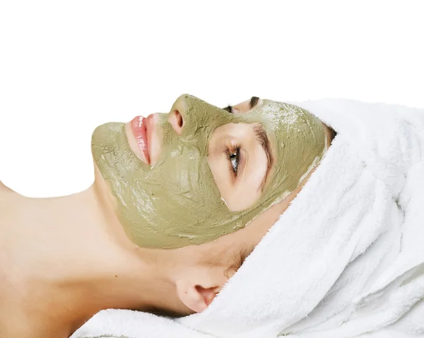 Maschera di fango facciale Spa. Dayspa — Foto Stock