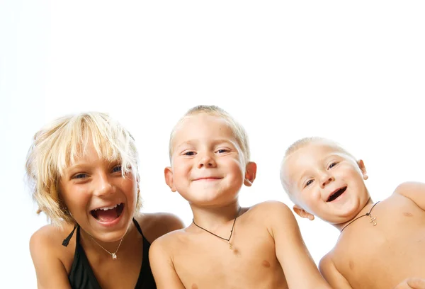 Happy Kids Outdoor — Stock Photo, Image