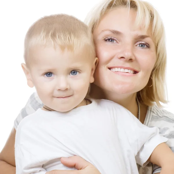 Happy Mother with Baby — Stock Photo, Image