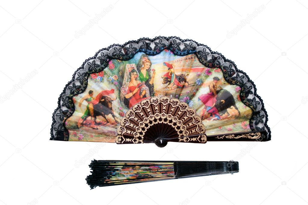 Folding Spanish Fan — Stock Photo © Katrin_Timoff 10195548