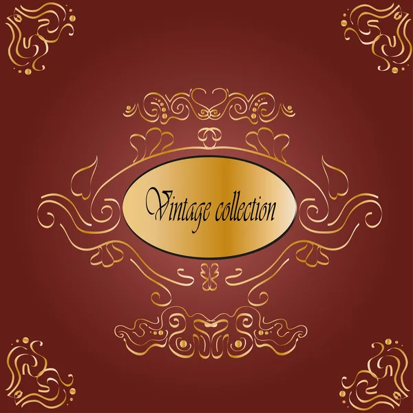 stock vector Vintage picture