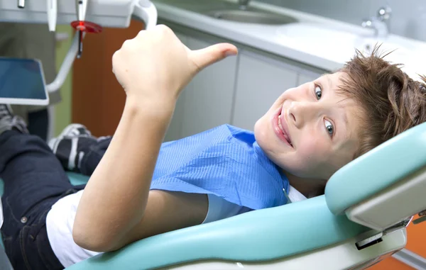 Medical treatment at the dentist office Stock Image