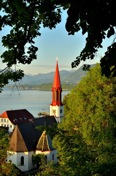 Church from top — Stock Photo, Image