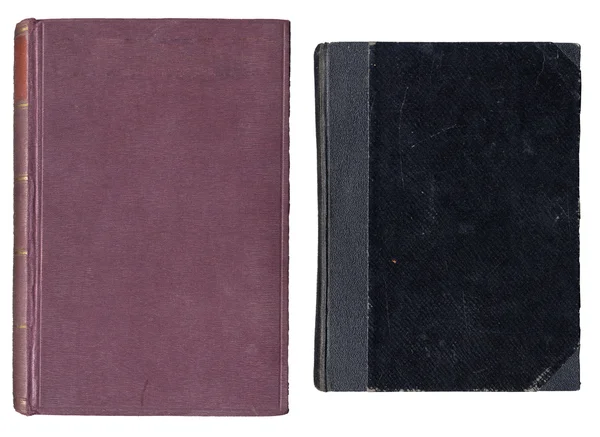 Deux couvertures de vieux livres — Photo