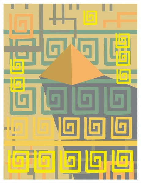 Egypten abstrakt bakgrund — 图库矢量图片