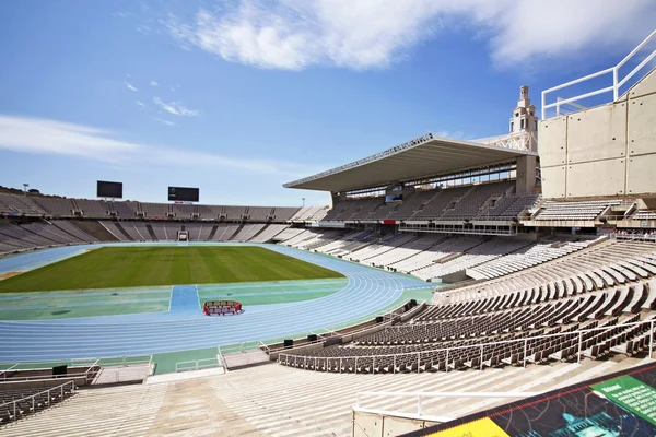 boş Barselona Olimpiyat Stadyumu