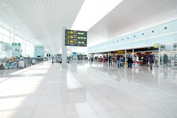 De luchthaven van Barcelona — Stockfoto