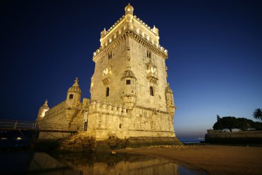 Tower of Belem, Lisbon, Portugal clipart