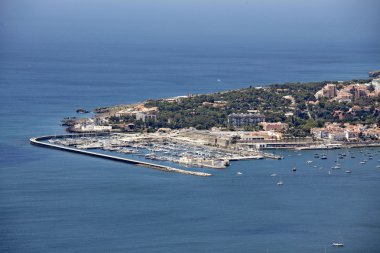 Görünüm gökyüzü Cascais, Portekiz