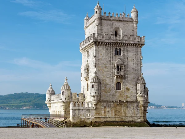 Torre de Belém em Lisboa (Portugal ) — Fotografia de Stock