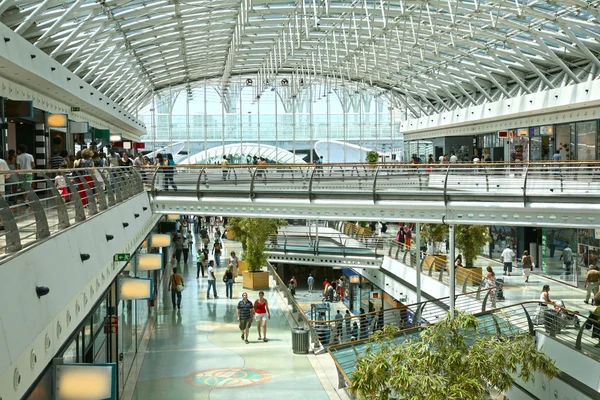 쇼핑 센터 바스코 다가 마, 리스본, 포르투갈 스톡 사진