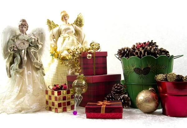 Anjos de Natal — Fotografia de Stock