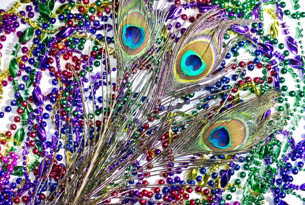 large mardi gras feathers