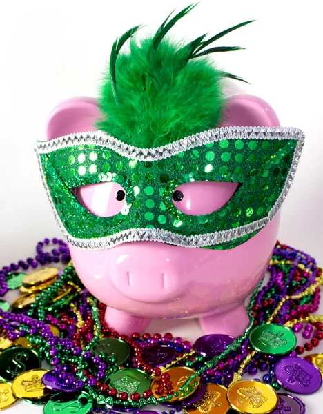 Cerdo de Mardi Gras —  Fotos de Stock