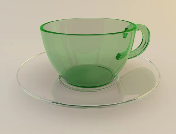 컵 접시 — 스톡 사진