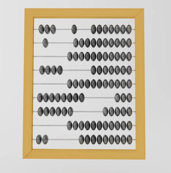 Wooden scores 3d isolated — Stock Photo, Image