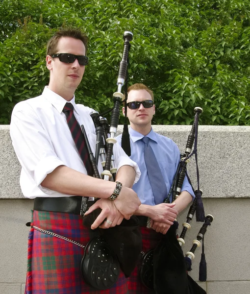 Relaxed Pipers — Stock Photo, Image