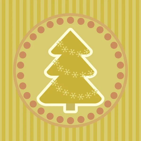 Ročník vánoční přání — Stockový vektor
