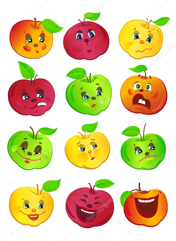 Funny apples