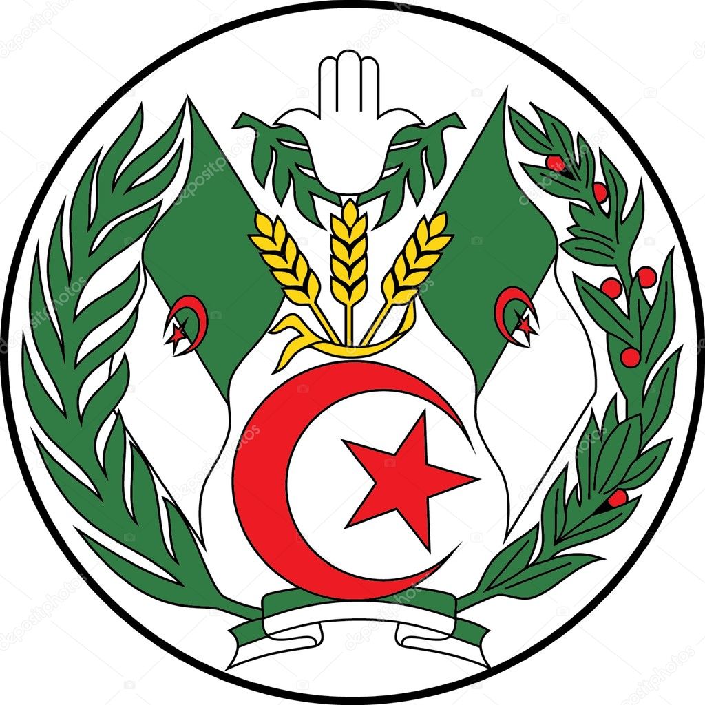 Algeria emb — Stock Vector © kaloyan-petrov #10305540