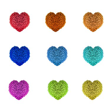 Beads Hearts clipart