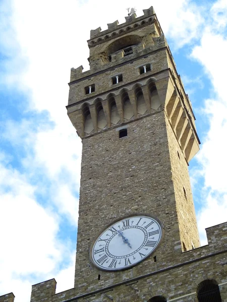Torre del Palazzo Vecchio en Florencia —  Fotos de Stock