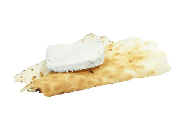Ozieri του Spianata ψωμί και τυρί Ricotta καπνιστό — Φωτογραφία Αρχείου